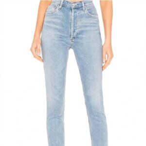 Agolde Blue Jeans Skinny Straight Size 24 NWOT